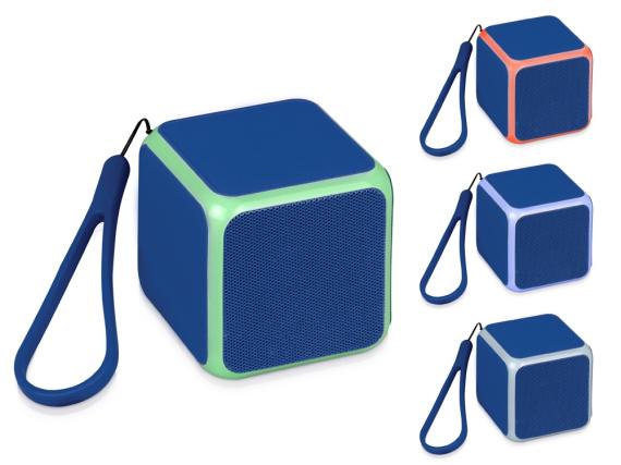 Портативная колонка «Cube» с подсветкой