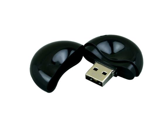 USB 2.0- флешка промо на 16 Гб круглой формы