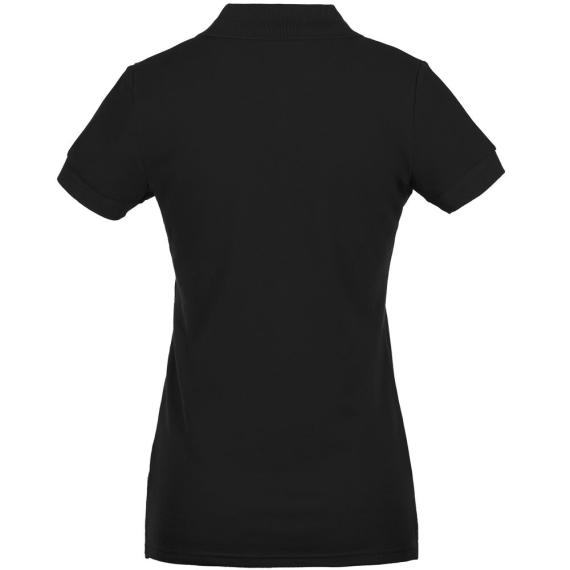 Рубашка поло женская Virma Premium Lady, черная, размер S