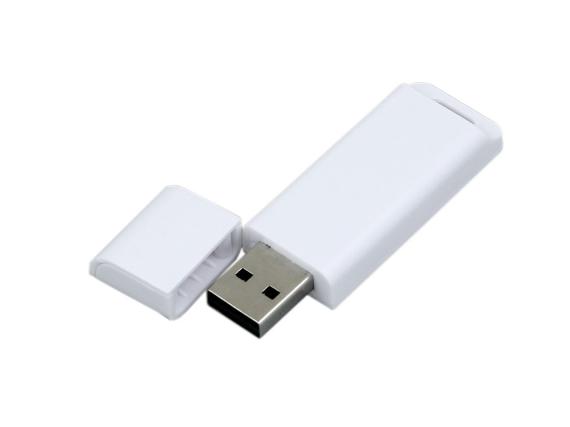 USB 2.0- флешка на 32 Гб с оригинальным двухцветным корпусом