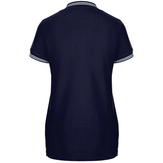 Рубашка поло женская Virma Stripes Lady, темно-синяя, размер M