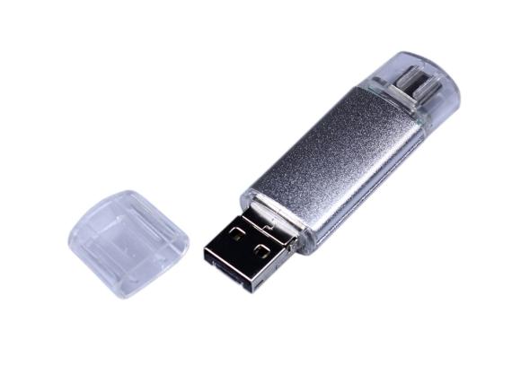 USB 3.0/micro USB/Type-C- флешка на 32 Гб