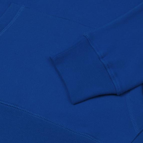Толстовка с капюшоном унисекс Hoodie, ярко-синяя, размер XS