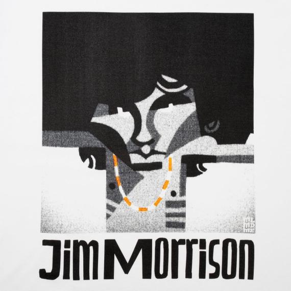 Футболка «Меламед. Jim Morrison», белая, размер XL