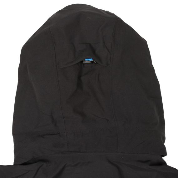 Куртка софтшелл женская Patrol черная с синим, размер L