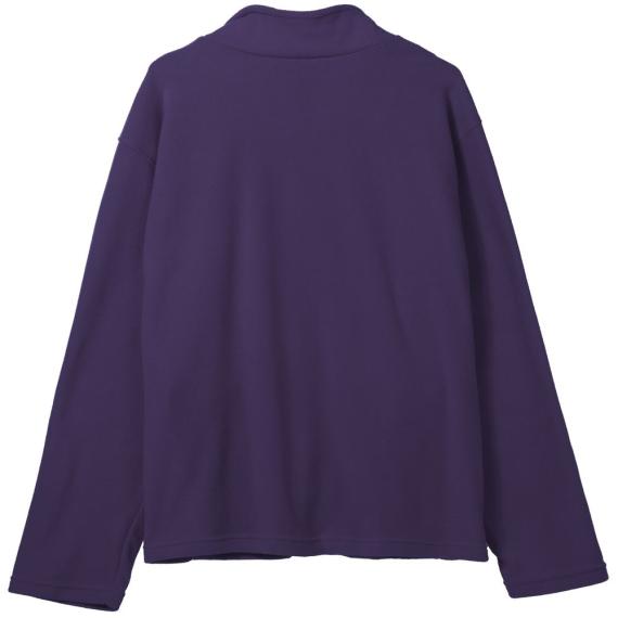 Куртка флисовая унисекс Manakin, фиолетовая, размер XL/XXL
