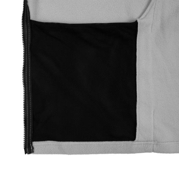 Куртка флисовая унисекс Manakin, серая, размер XL/XXL