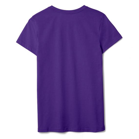 Футболка женская T-bolka Lady фиолетовая, размер XXL