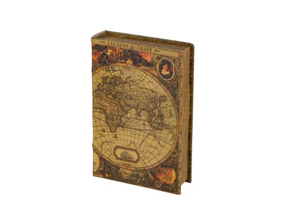 Подарочная коробка "Карта мира" L