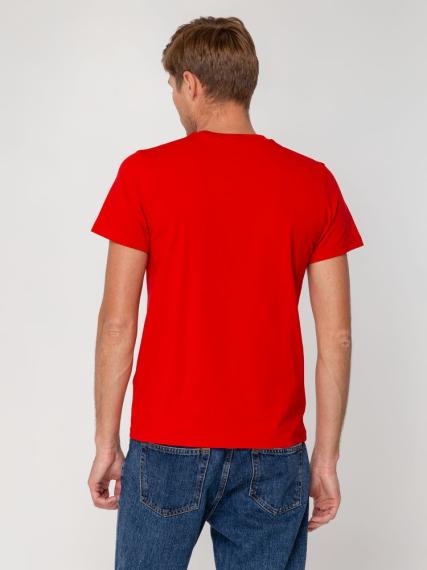 Футболка мужская T-bolka Stretch, красная, размер XL