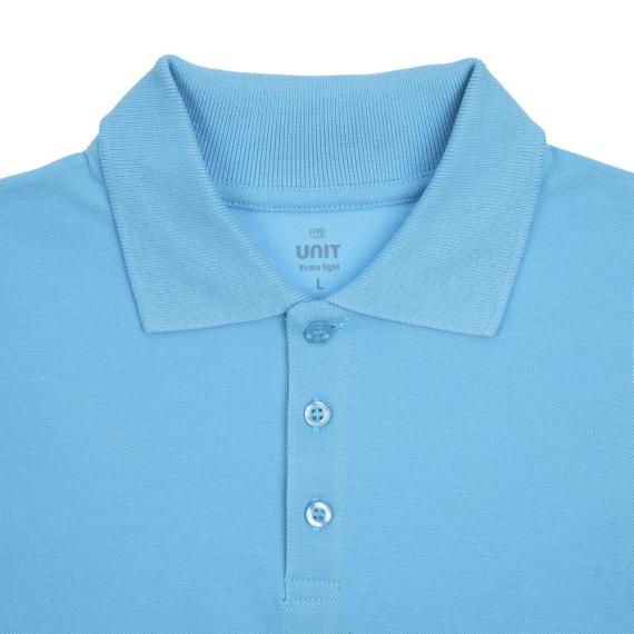 Рубашка поло мужская Virma light, голубая, размер XL