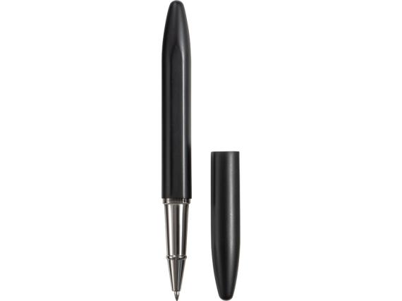 Металлическая ручка-роллер «Bullet» с зеркальной гравировкой