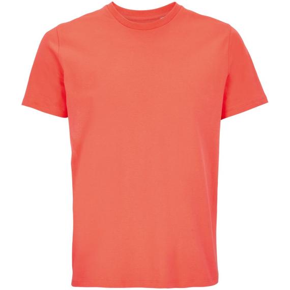 Футболка унисекс Legend, оранжевая (коралловая), размер S