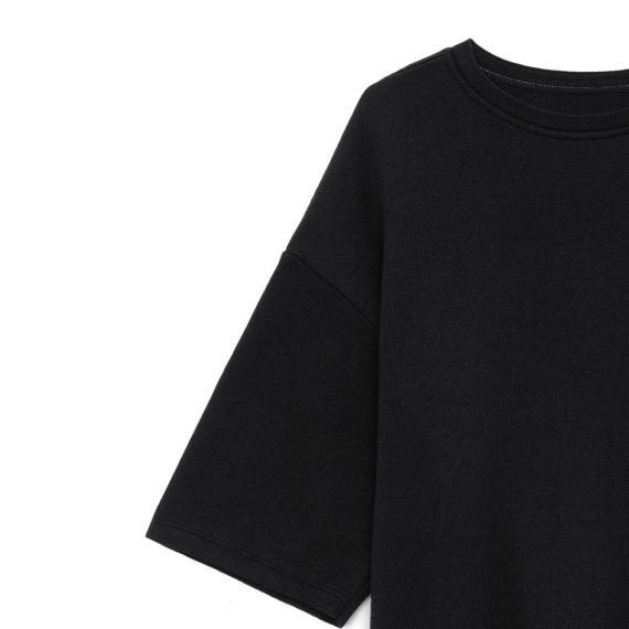 Джемпер с коротким рукавом Siluetti Volumica, черный, размер M/L
