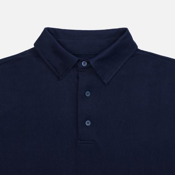 Рубашка поло унисекс Senti, темно-синяя, размер XXL