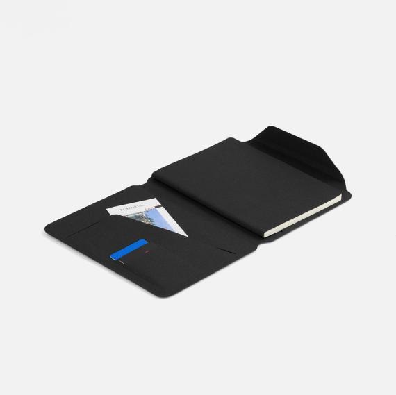 Папка с блокнотом Firmans Mini, черная