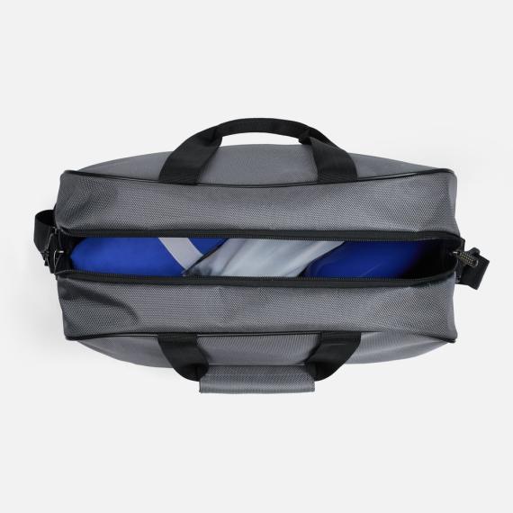 Спортивная сумка Atlantes, серая с черным