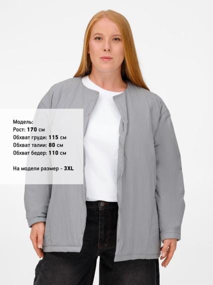 Куртка унисекс Veter, серая, размер XS/S