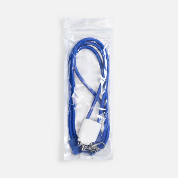 Кабель-ланьярд energyFlex Pro, синий