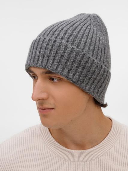 Шапка Laconi, темно-серый меланж