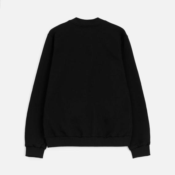 Бомбер унисекс Nuppu, черный, размер L