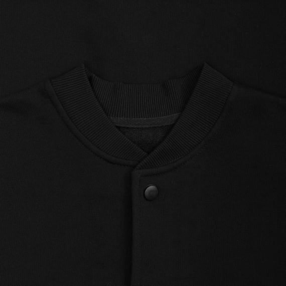 Бомбер унисекс Nuppu, черный, размер L