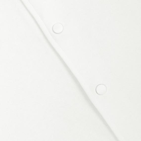 Бомбер унисекс Nuppu, молочно-белый, размер M