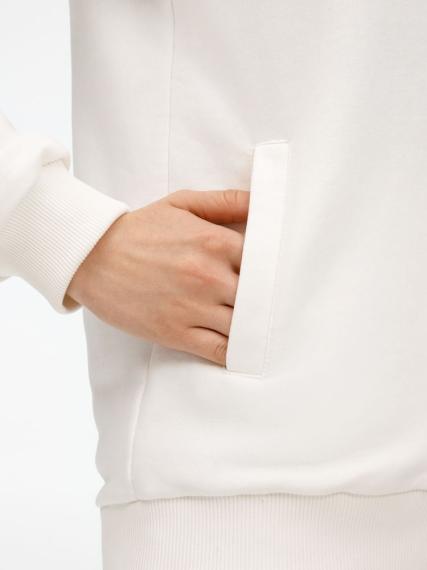 Бомбер унисекс Nuppu, молочно-белый, размер M