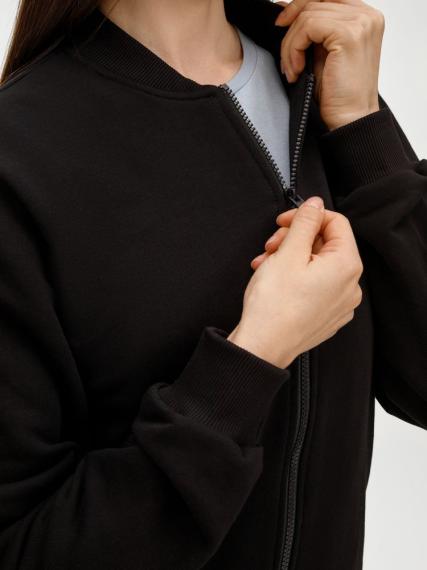 Бомбер унисекс Townie, черный, размер S