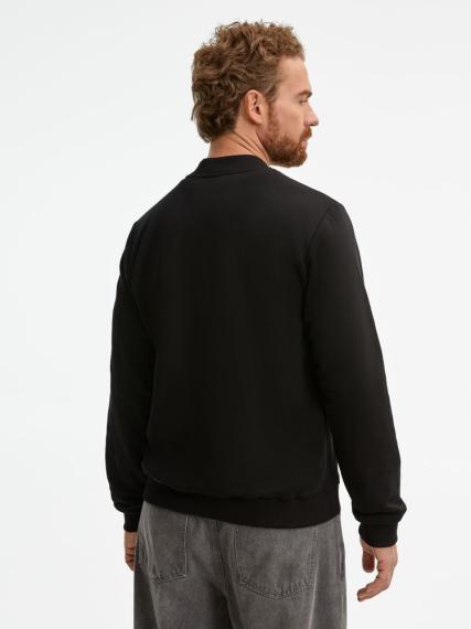 Бомбер унисекс Nuppu, черный, размер L