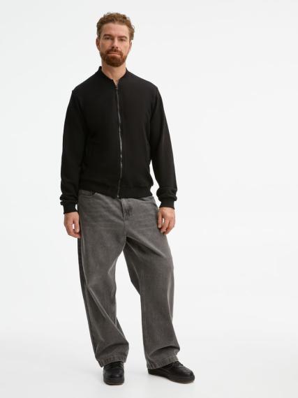 Бомбер унисекс Townie, черный, размер S