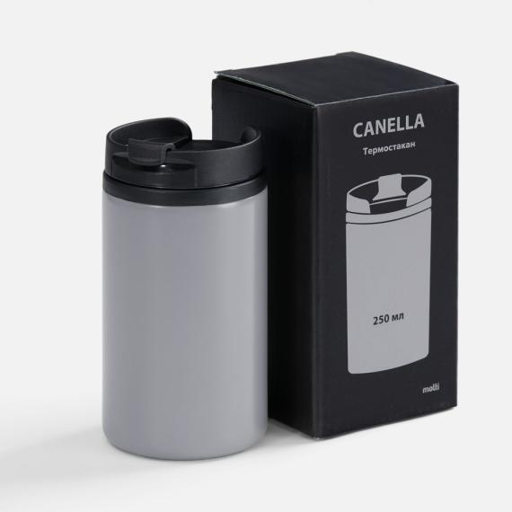 Термостакан Canella, серый