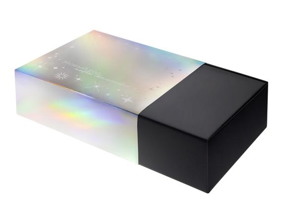 Подарочная коробка с голографическим шубером «Aurora», XL