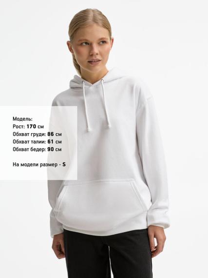 Худи унисекс Condor, белое, размер XXL