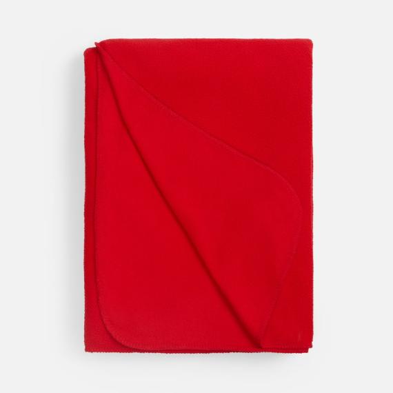 Флисовый плед Warm&Peace, красный