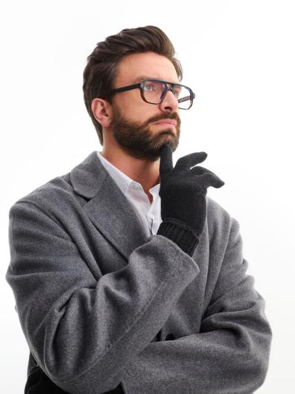 Перчатки Alpine, черные, размер L/XL