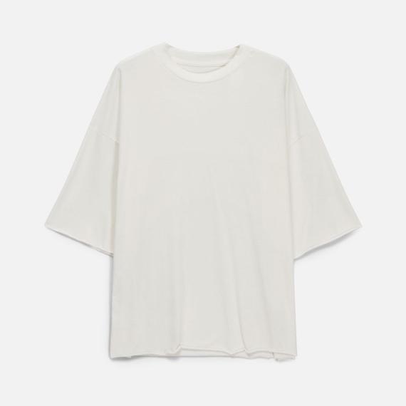 Футболка унисекс T1, молочно-белая, размер XS/S