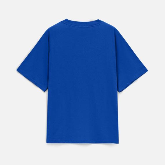 Футболка унисекс T2, синяя, размер XL/XXL