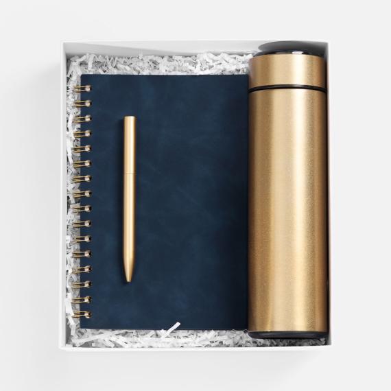 Набор Spiral Gold, синий