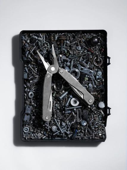 Мультиинструмент Vakwerk, серебристый