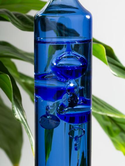 Термометр стеклянный «Галилео», голубой