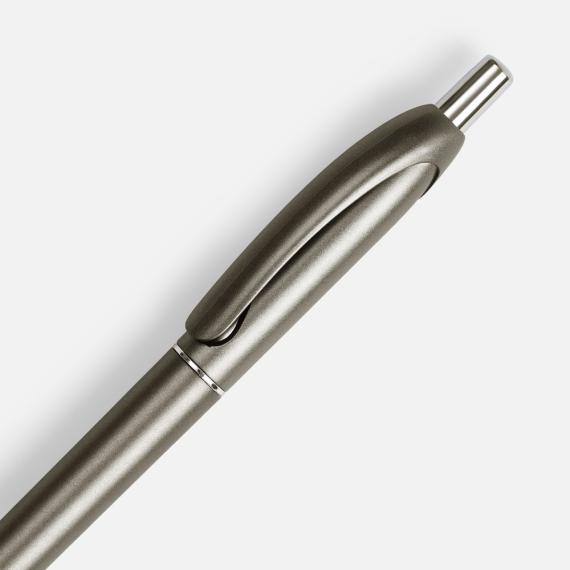 Ручка шариковая Bright Spark, серый металлик