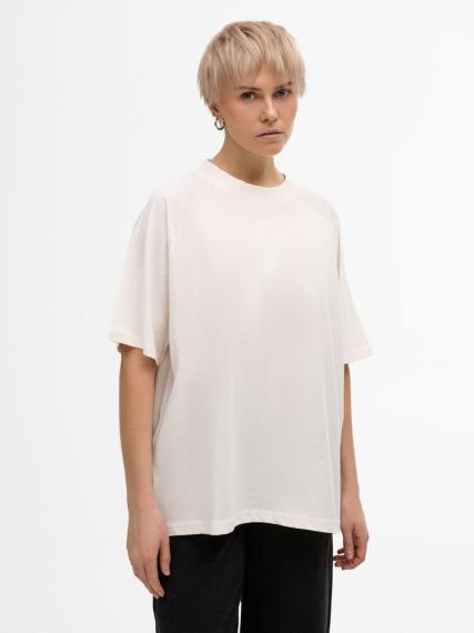 Футболка унисекс T2, молочно-белая, размер XS/S