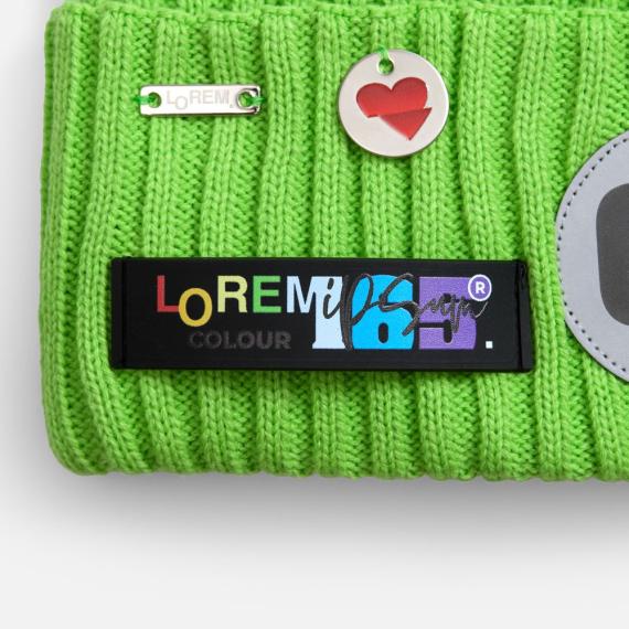 Шапка Yong, зеленая (салатовая)