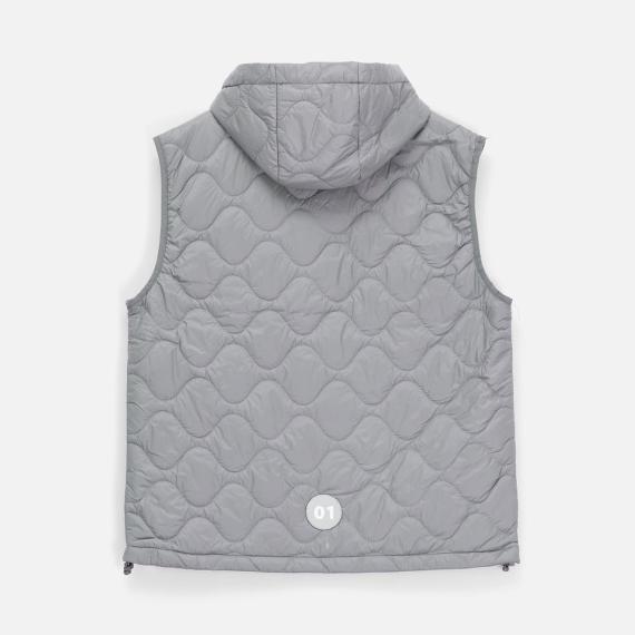 Жилет унисекс Tarnaby, светло-серый, размер S