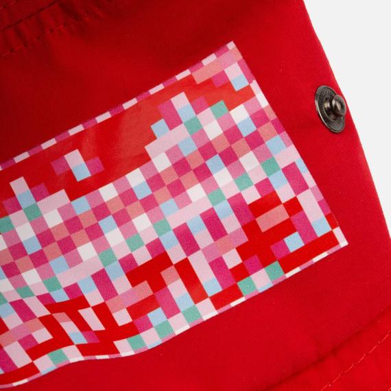 Панама Pana Vista, красная