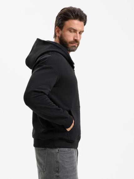 Толстовка унисекс оверсайз Sartoro, черная, размер XS/S