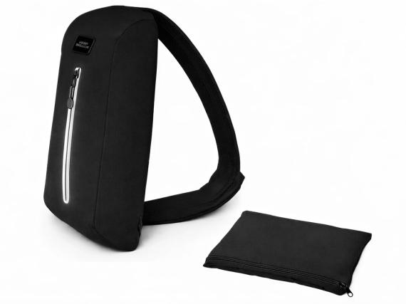 Сумка-слинг «Nomad» на одно плечо из водостойкого переработанного пластика