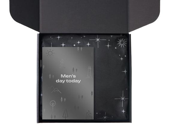 Подарочный набор «Re:m. Step»  с термосом, перчатками и сумкой