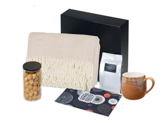 Подарочный набор «Re:y. Haven»  с пледом, кружкой и чаем
